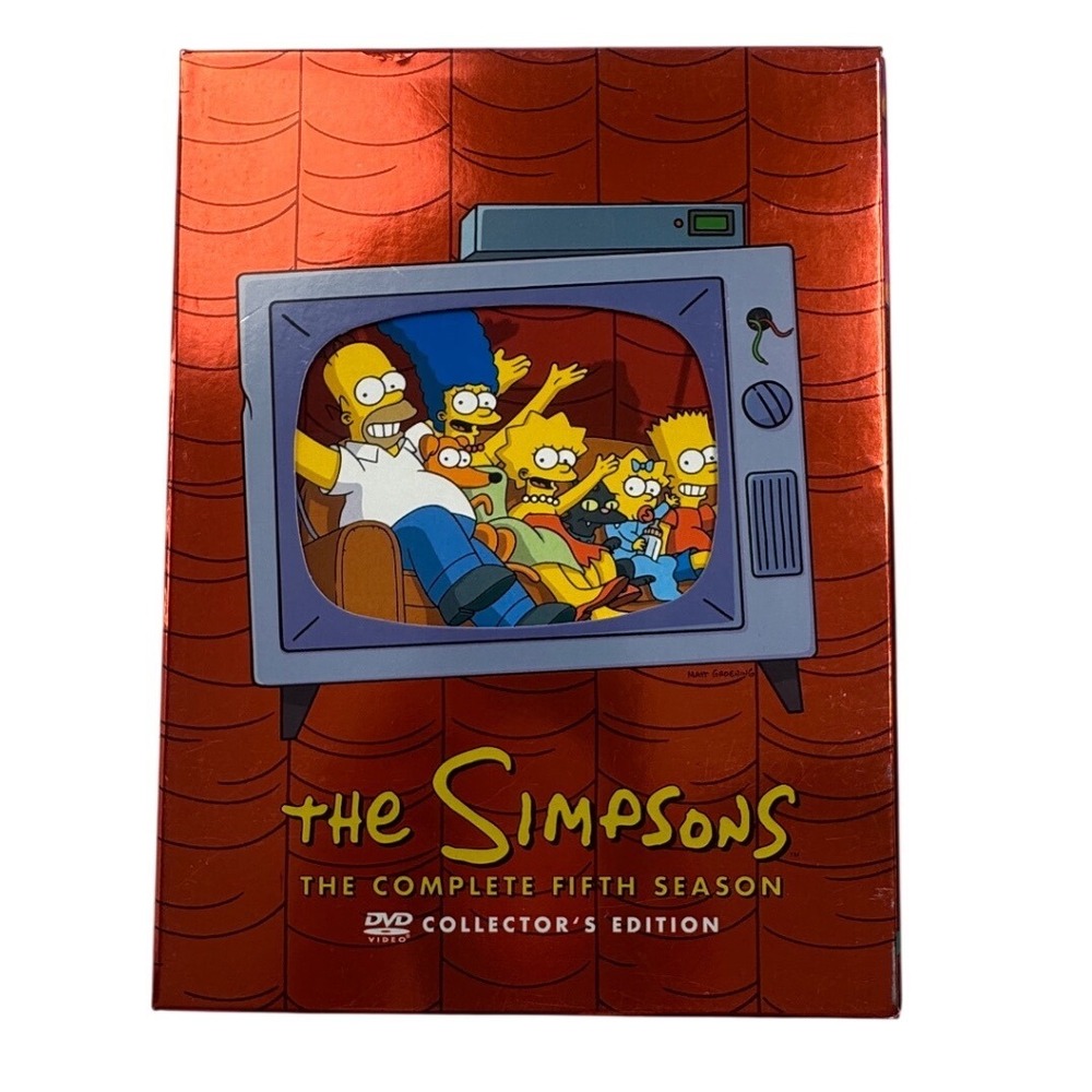 The Simpsons The Complete Fifth Season DVD Collectors Edition 4-Disc Box Set